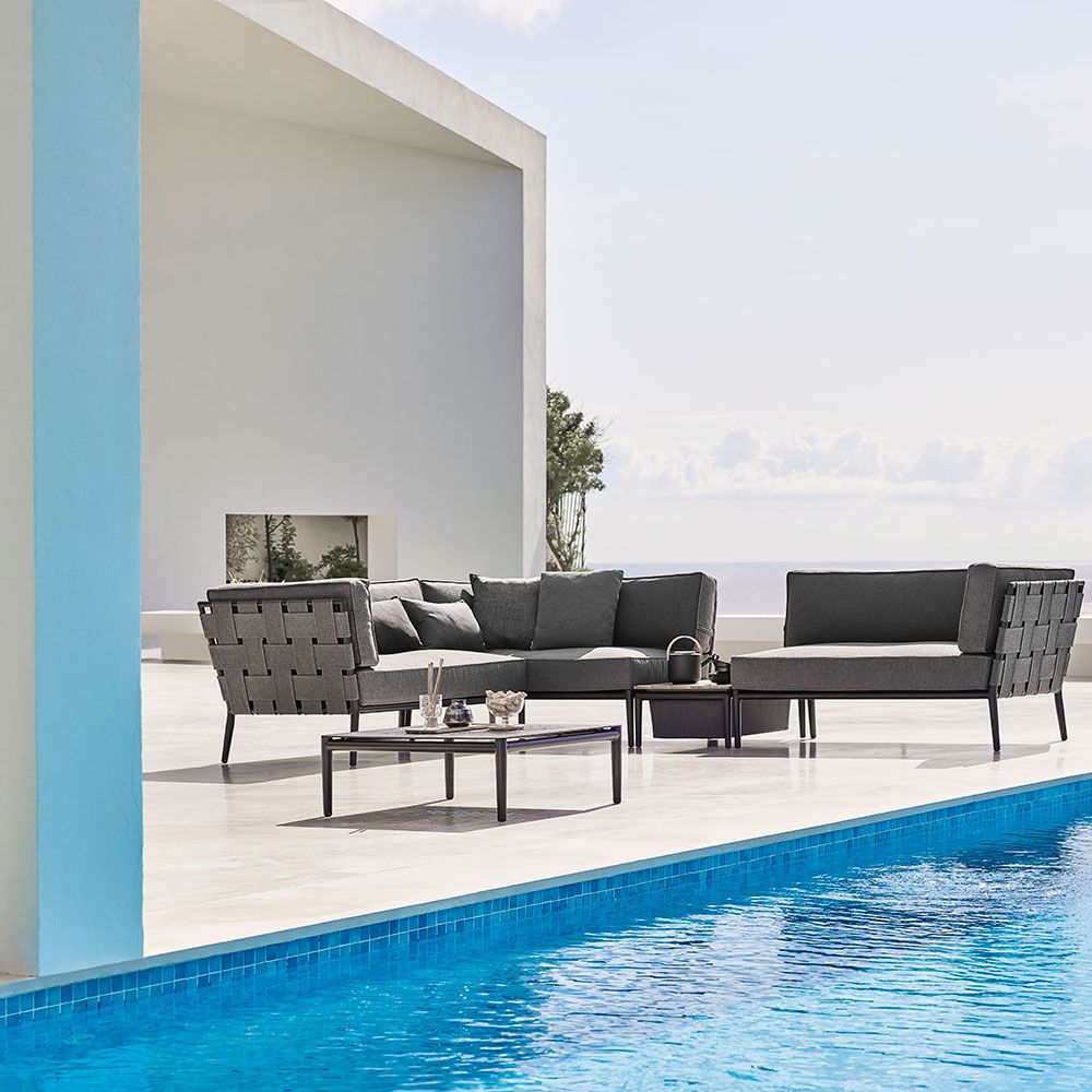 Conic Box pöytä harmaa