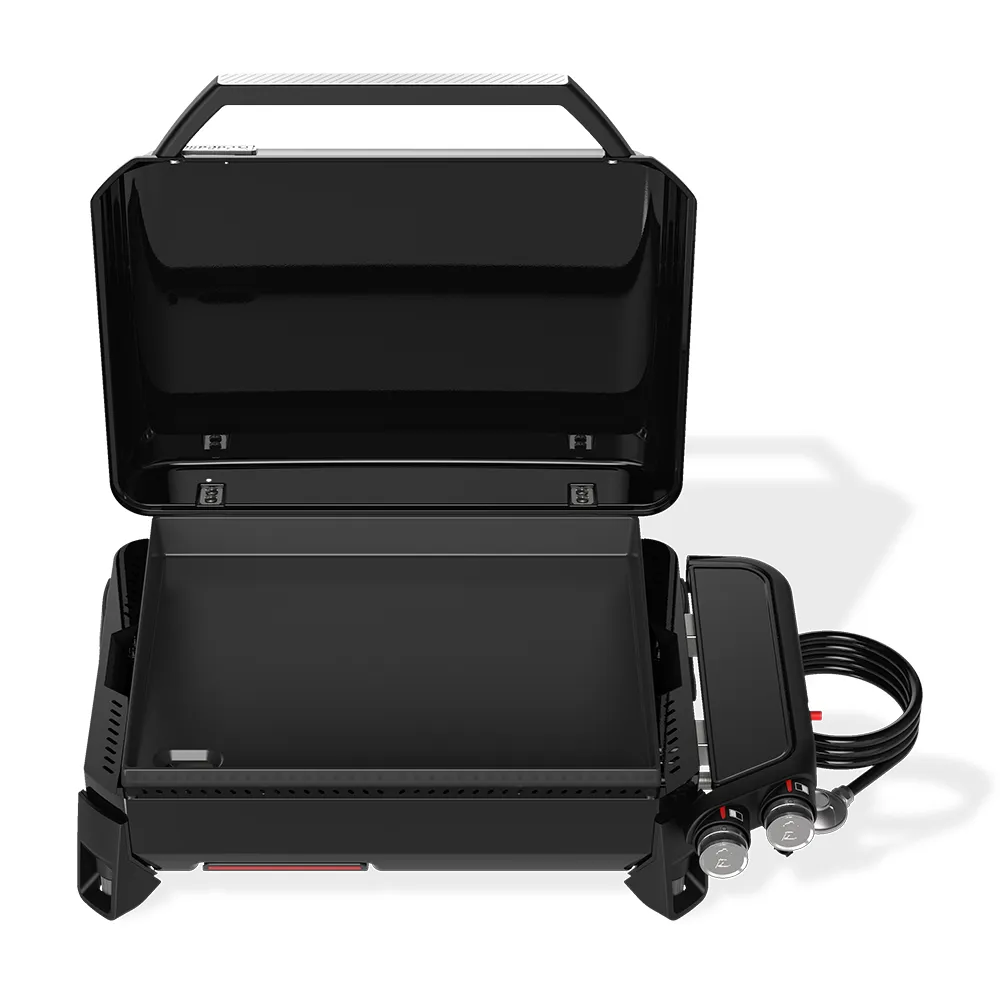 Griddle stekbord gasol 56cm Black