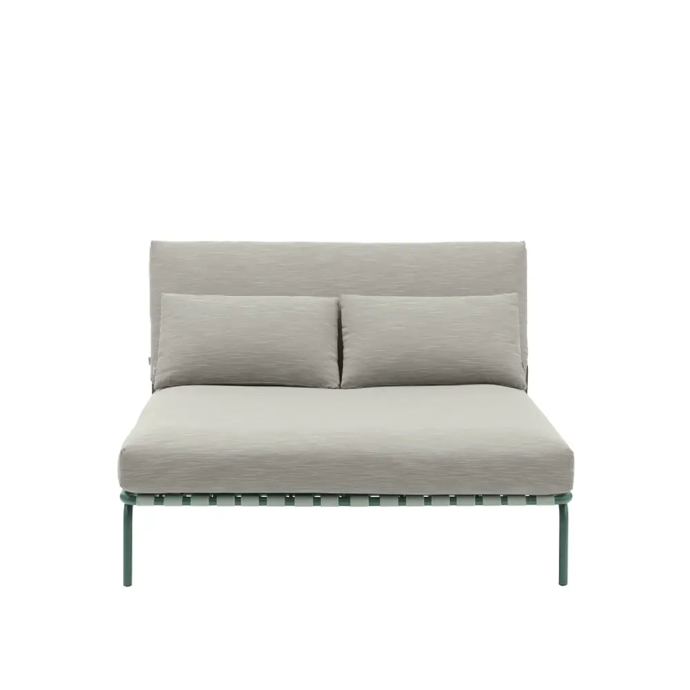 Daybed Settle Ribbed Weave 2/Dark Green