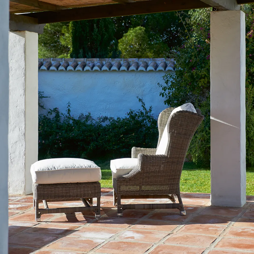 Nicolas faux rottinki jakkara