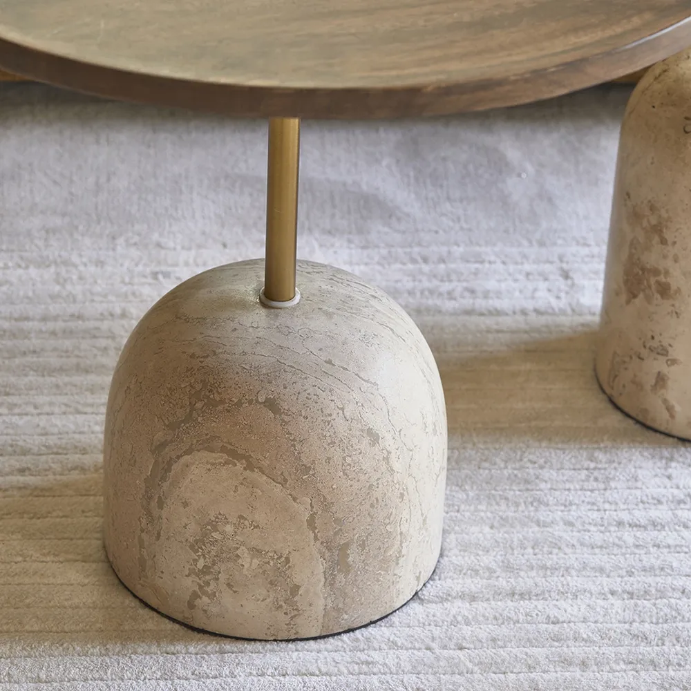 Malibu Sivupöytä Ø55 cm