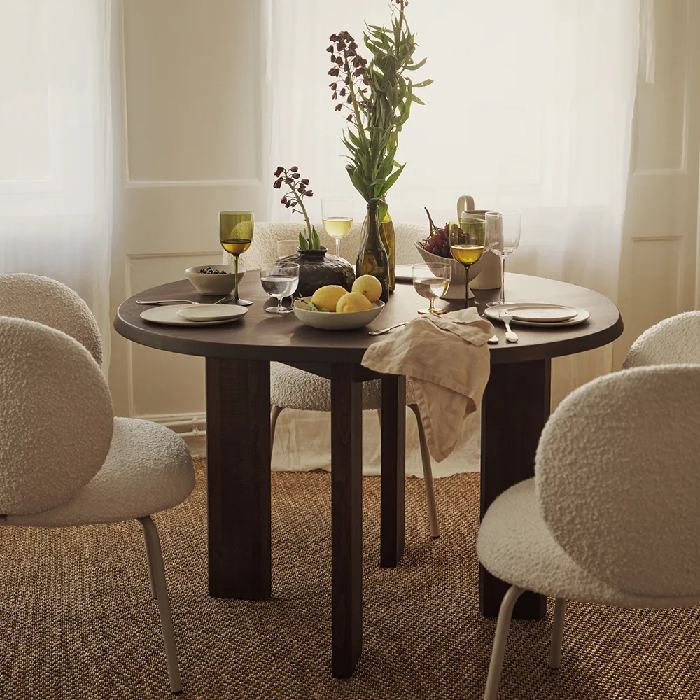 Tarn Ruokapöytä 115 cm - Dark Stained Beech