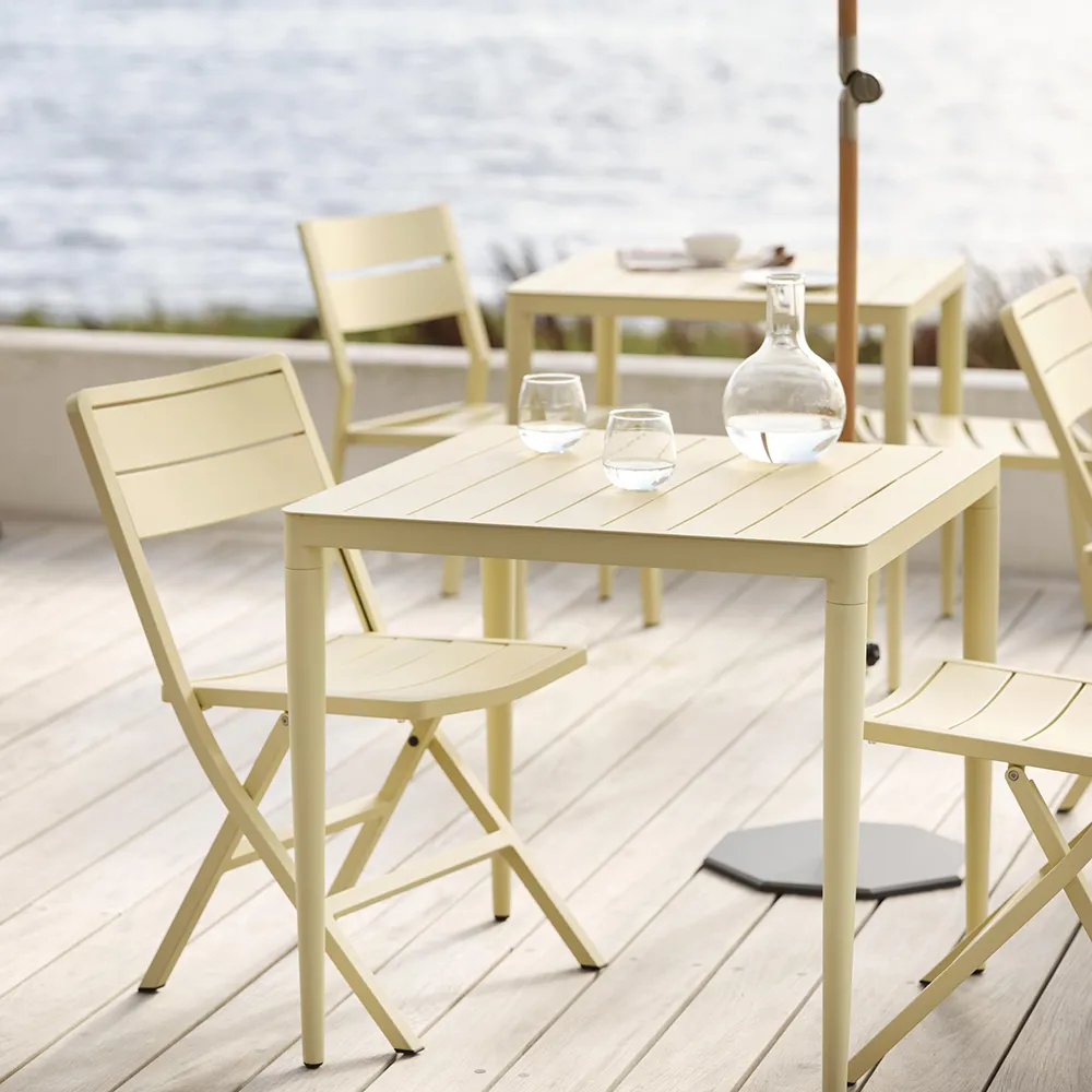 Bigby Ruokapöytä 76x76 cm Lemon