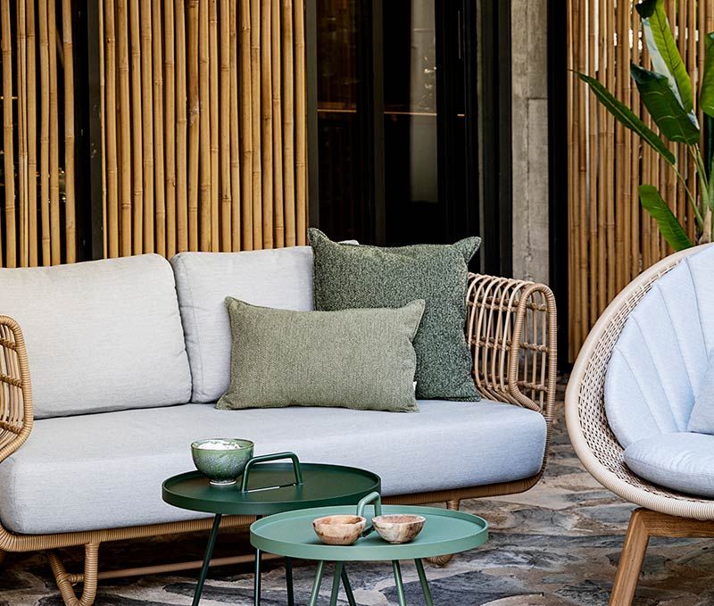 Wove koristetyyny 52X32 cm Gul