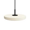 Asteria Micro Kattovalaisin Ø15 cm Pearl White/musta