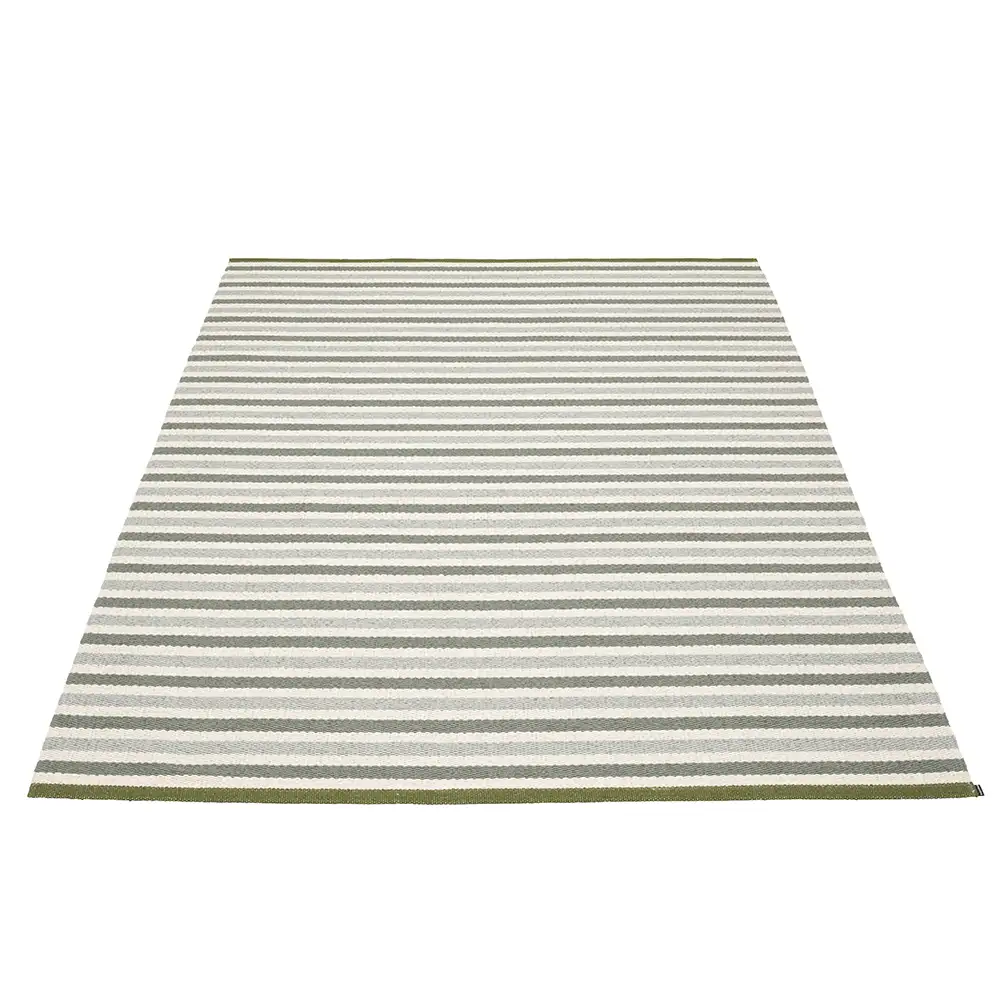 Pappelina Teo matto 140×200 cm Sage/Army/Vanilla