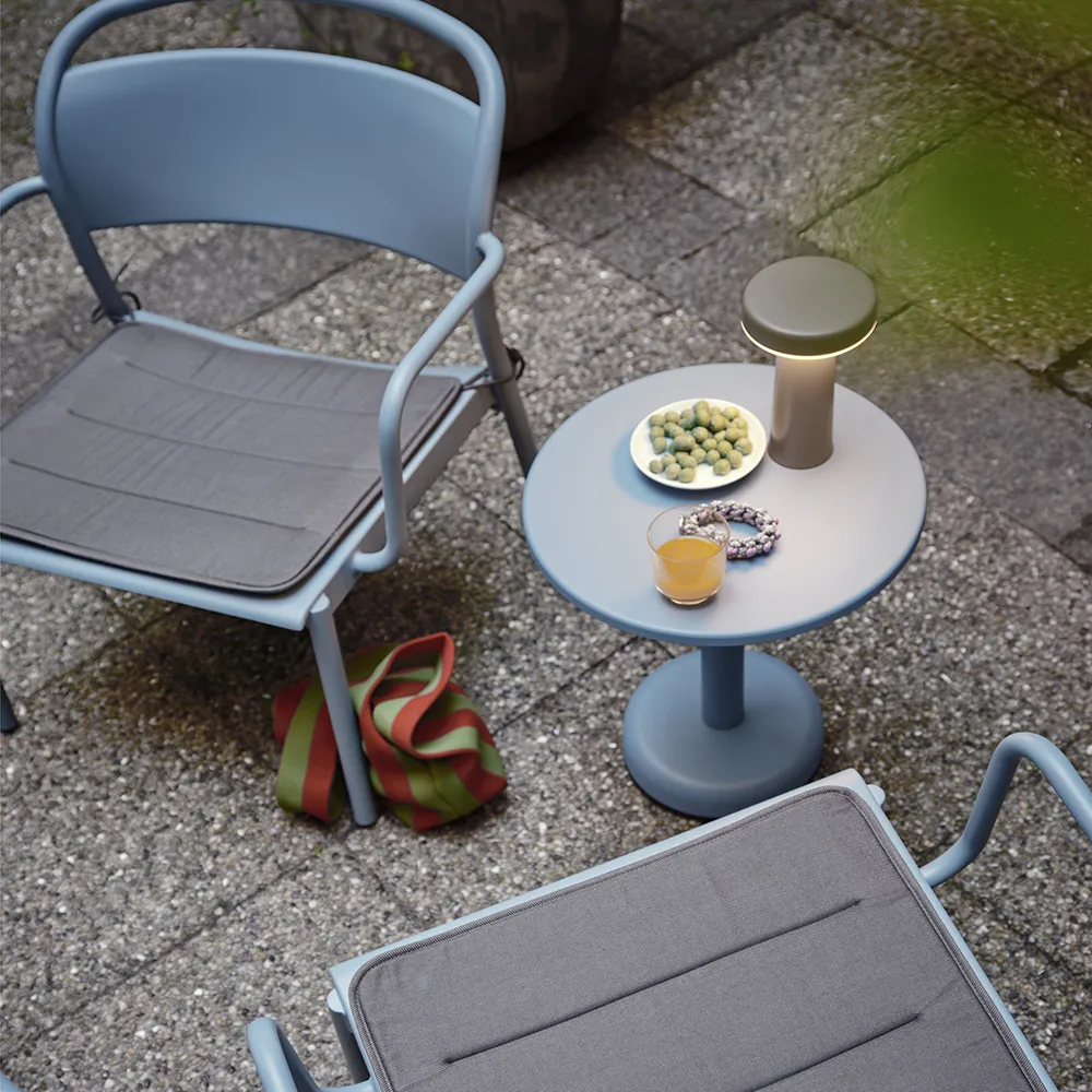 Linear Steel Nojatuoli Dark Green 