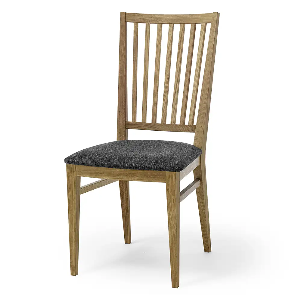 Särö ruokailutuoli harmaa kangas 2-pakkaus