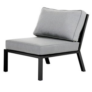 Belfort Keskimmäinen osa   mukaan lukien tyynyt musta / Peral Grey