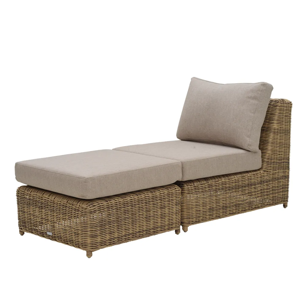 Glendon ottomaani  Rustic / Beige