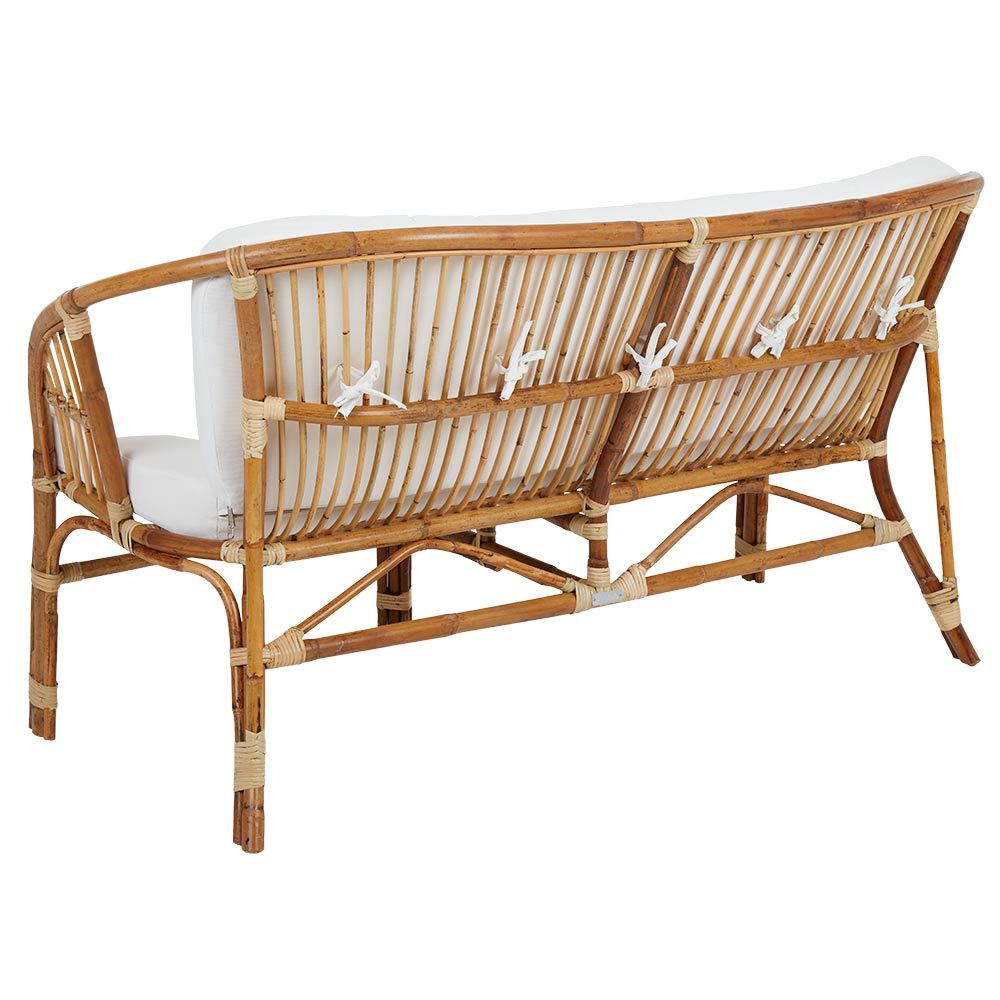 Astrakan 2-istuttava sohva luonnonvärinen/valkoinen Brafab