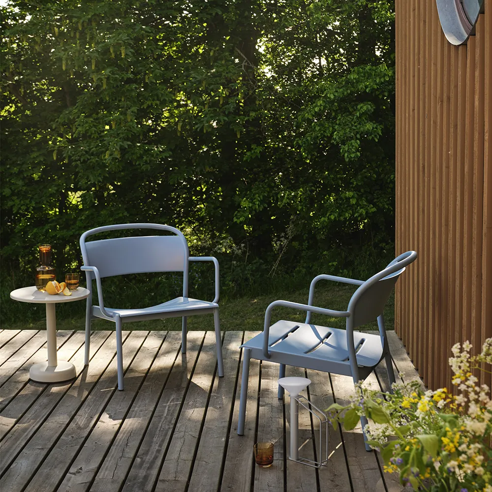 Linear Steel Nojatuoli Dark Green 