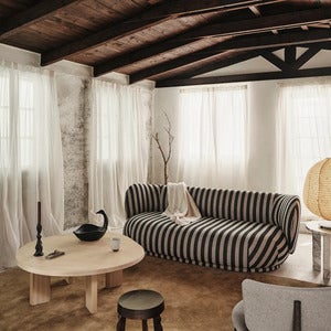 Rico 3-istuttava sohva Louisiana - Sand/Black