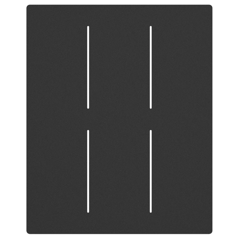 AVANTI pöytälevy alumiinia musta