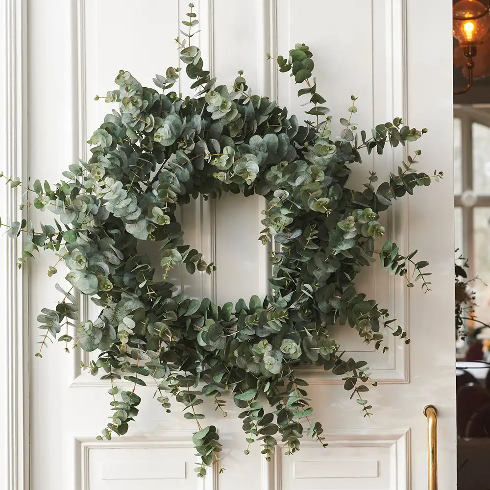 Eukalyptuskranssi 100 cm