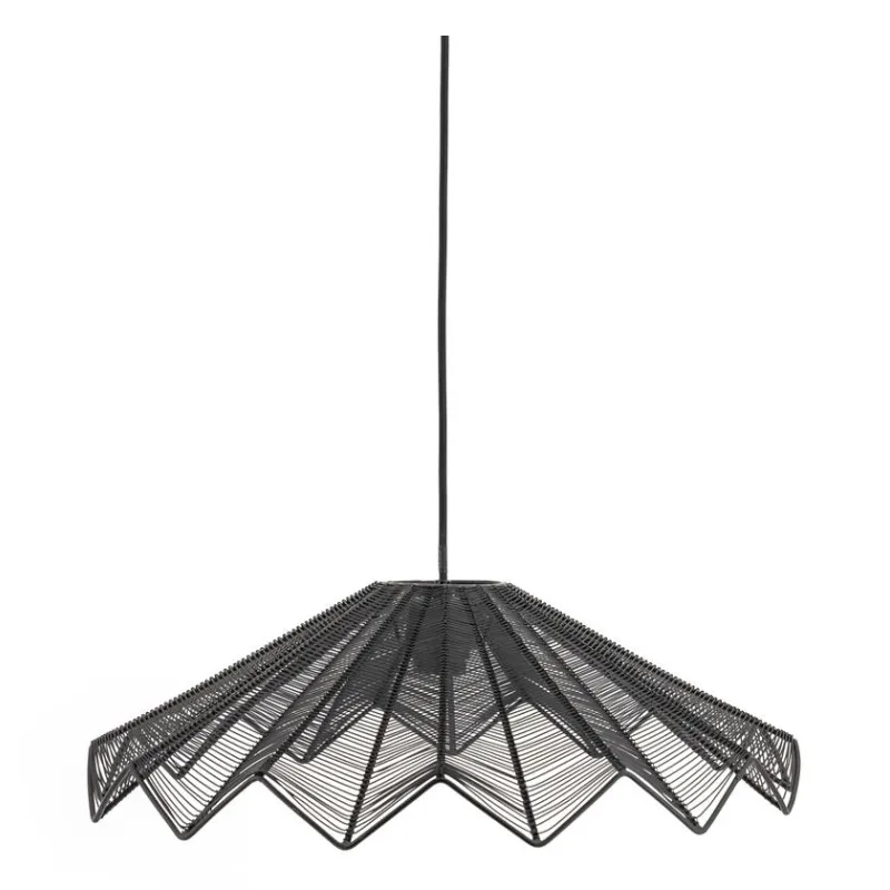 Varjo large 51x51x16 cm metalli musta