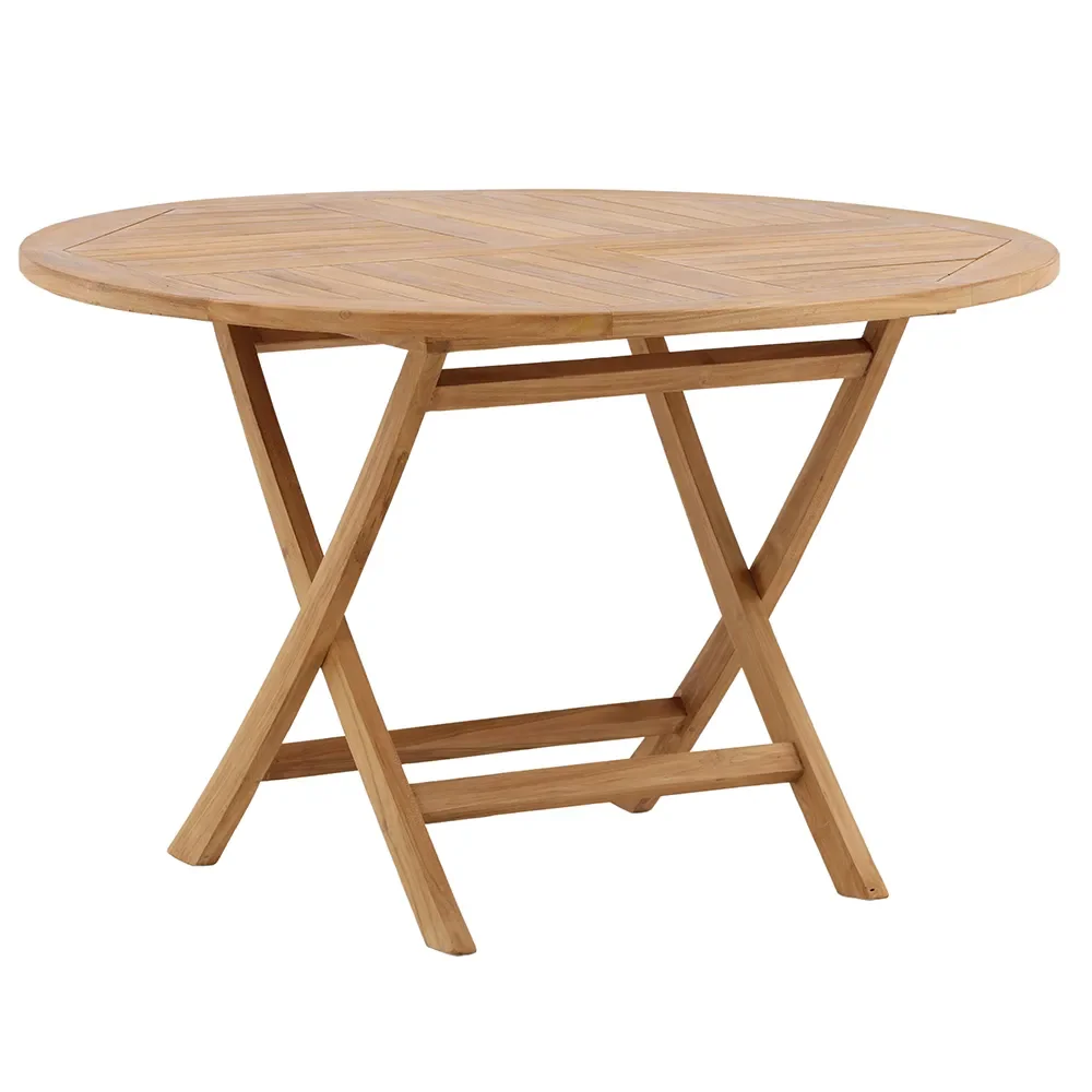 Kenya ruokapöytä Ø120 cm Teak 
