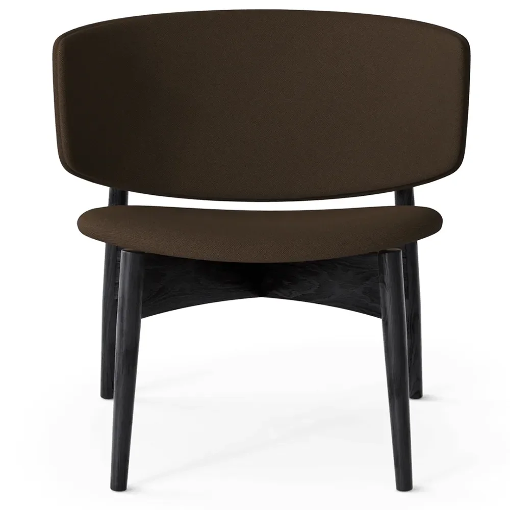 Ferm Living, Herman Lepotuoli Grain - Black/Chocolate