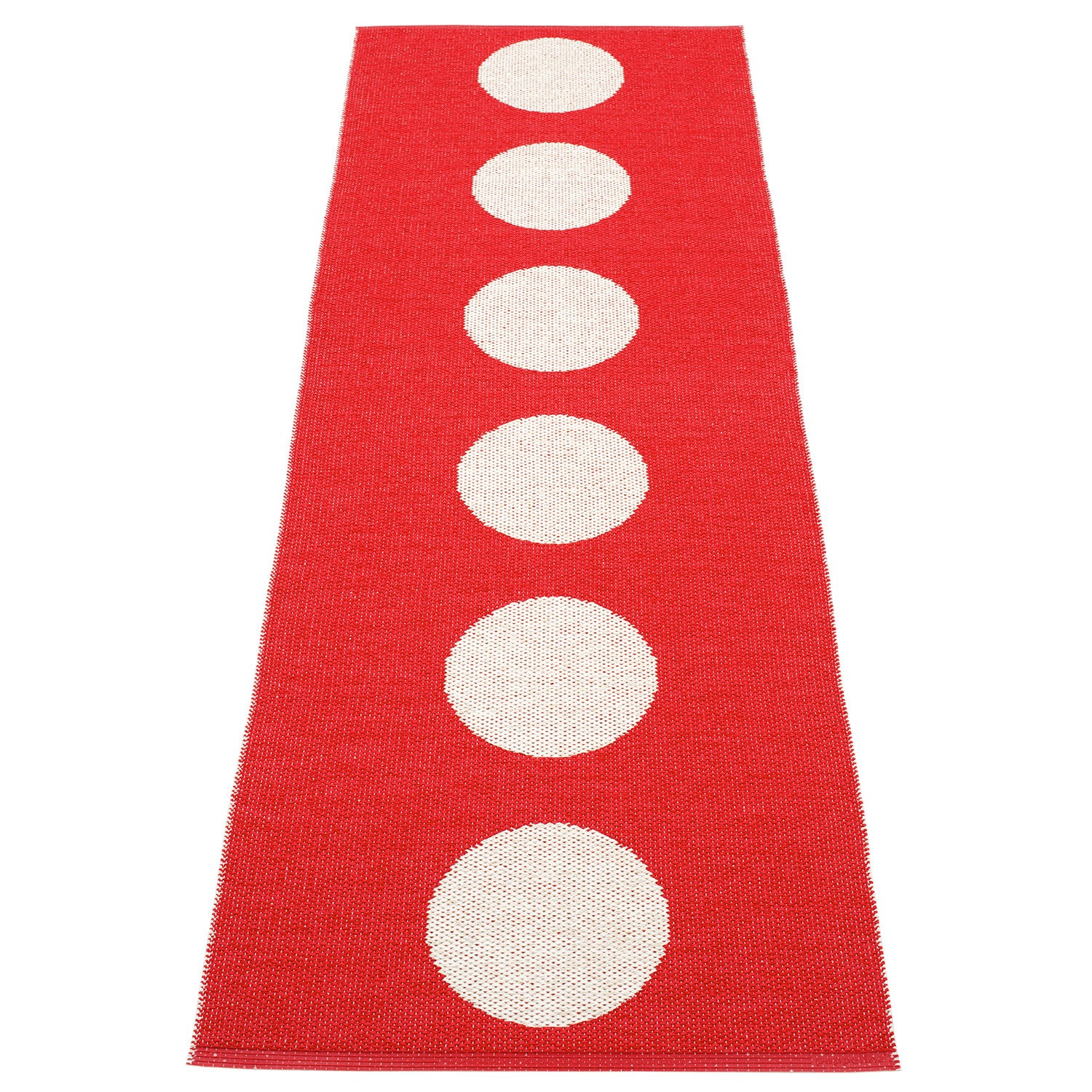 Vera matto 70x225 cm red / vanilla 