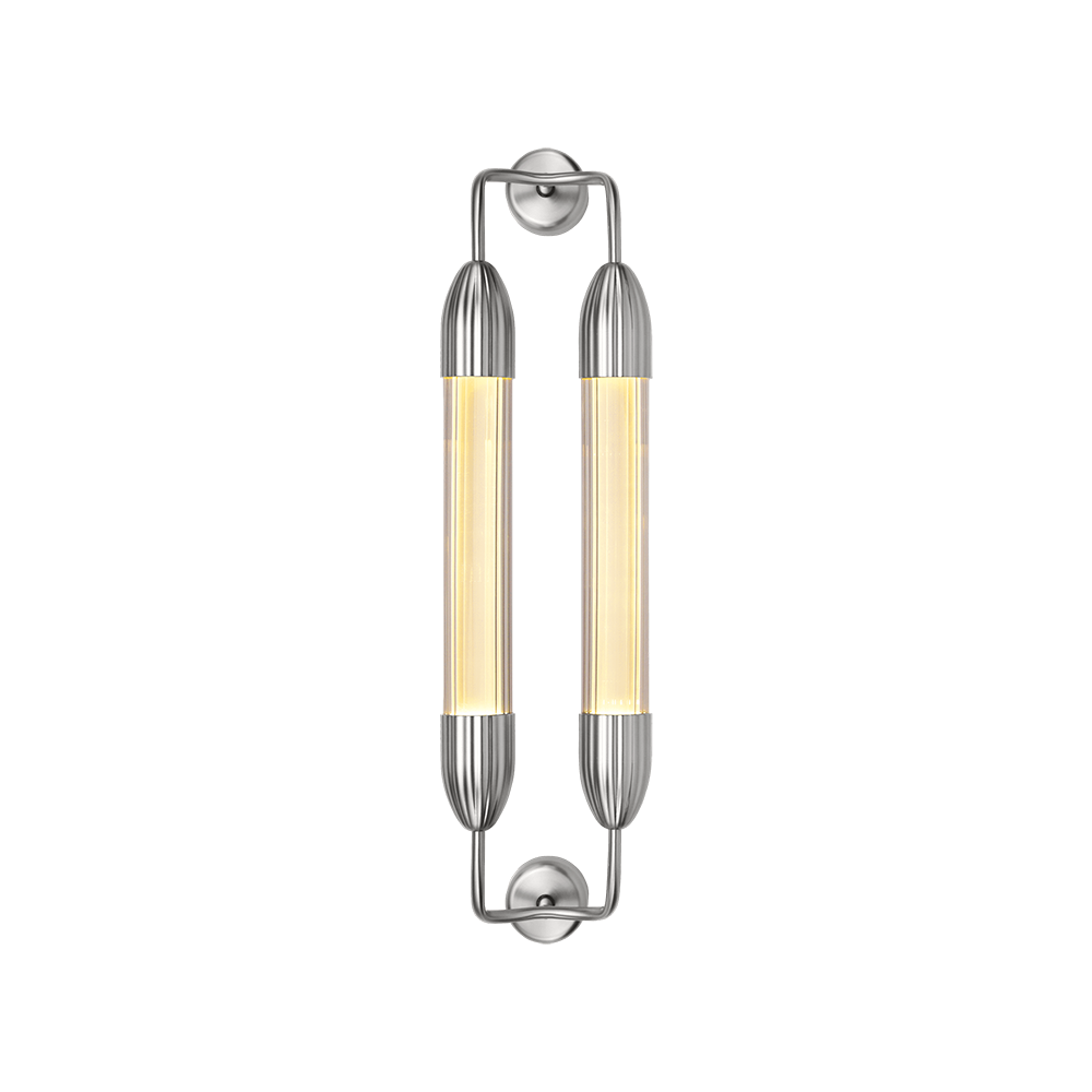 Lemon Squeeze seinävalaisin, kaksikerroksinen, 77 cm, teräs