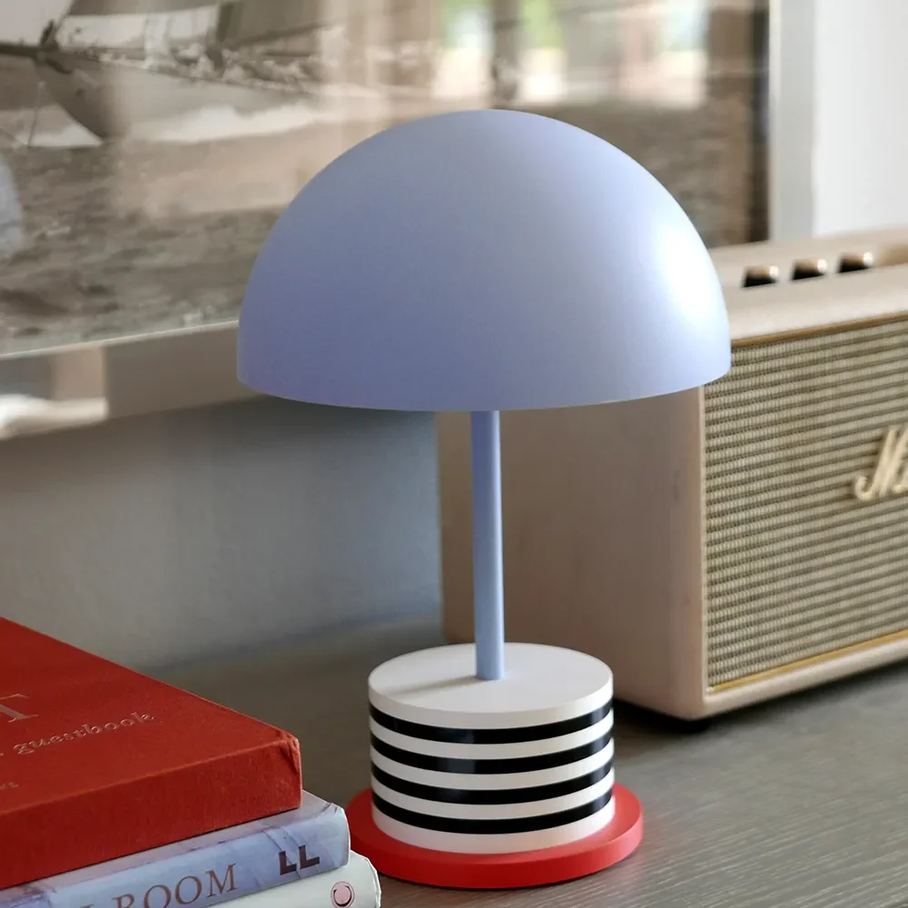 Riviera Portable Lamp Stripes