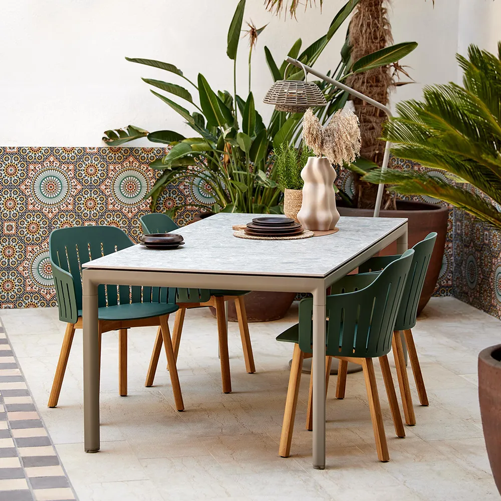 Drop ruokapöytä 200 X 100 cm 