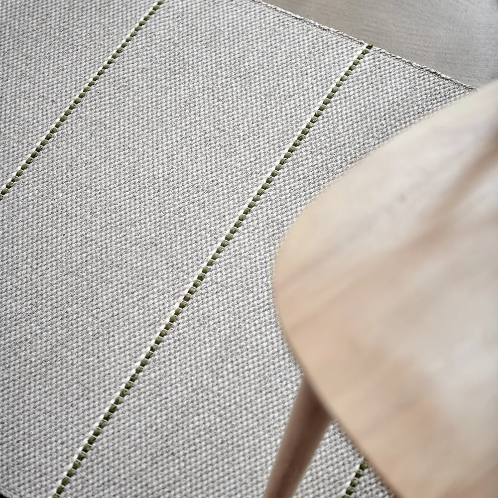 Lea matto Linen/Pine/Vanilla 70 x 375 cm