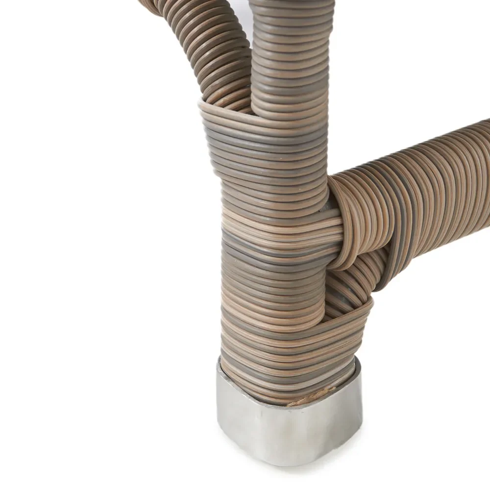 Nicolas wingback nojatuoli keinotekoinen rottinki