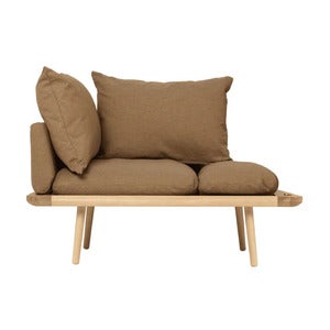 Lounge Around 1,5-paikkainen sohva Oak/Sugar Brown