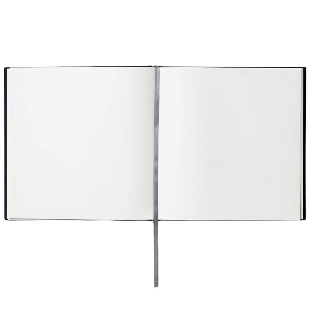  Vieraskirja - harmaa/sininen