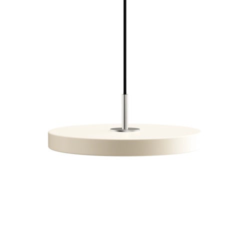 Asteria Plus Lamp Mini Ø31 cm  Pearl White/Steel