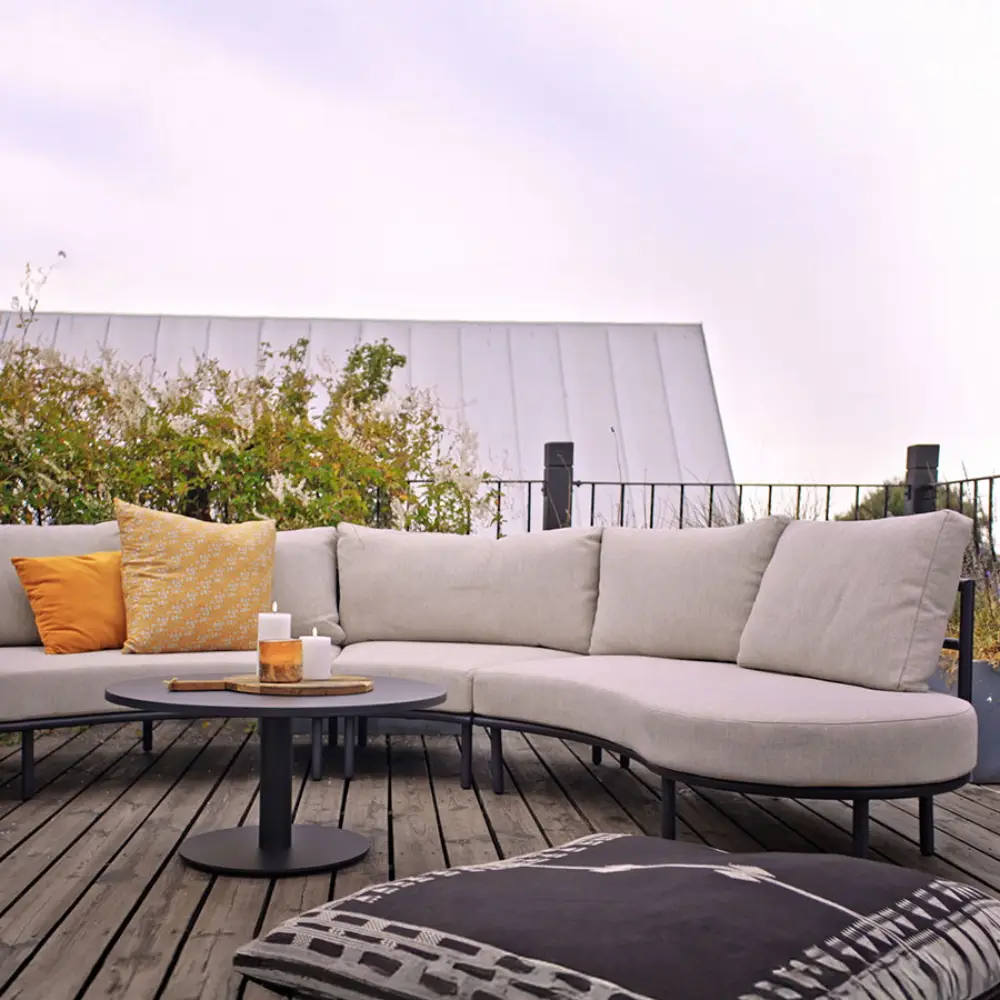 Solnäs-sohvaryhmä Musta