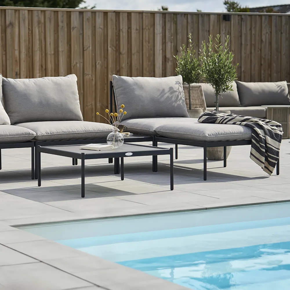 Bolmsö sohvapöytä 80x80 cm Musta 