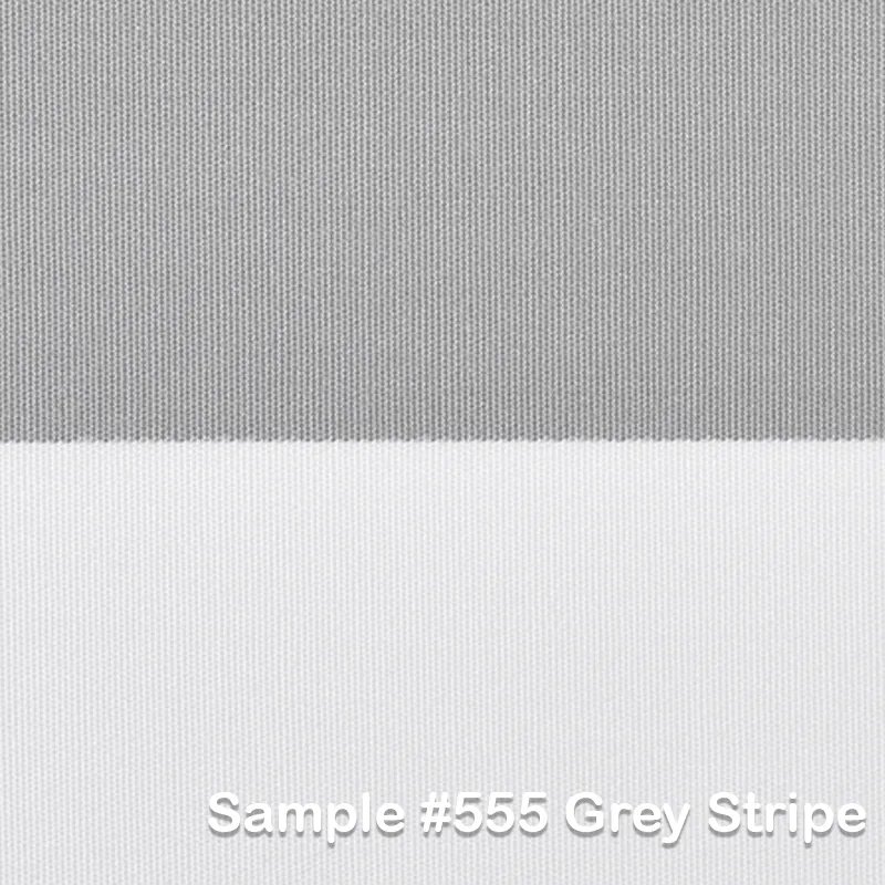 Fortano 300x300 cm aurinkovarjo alu Cat.5 555 Grey Stripe