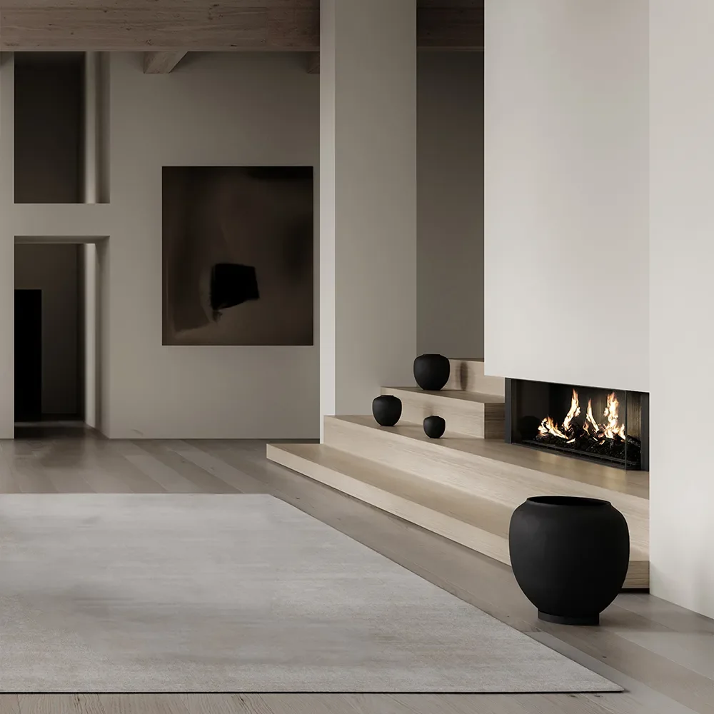 Sunao maljakko Medio - Black