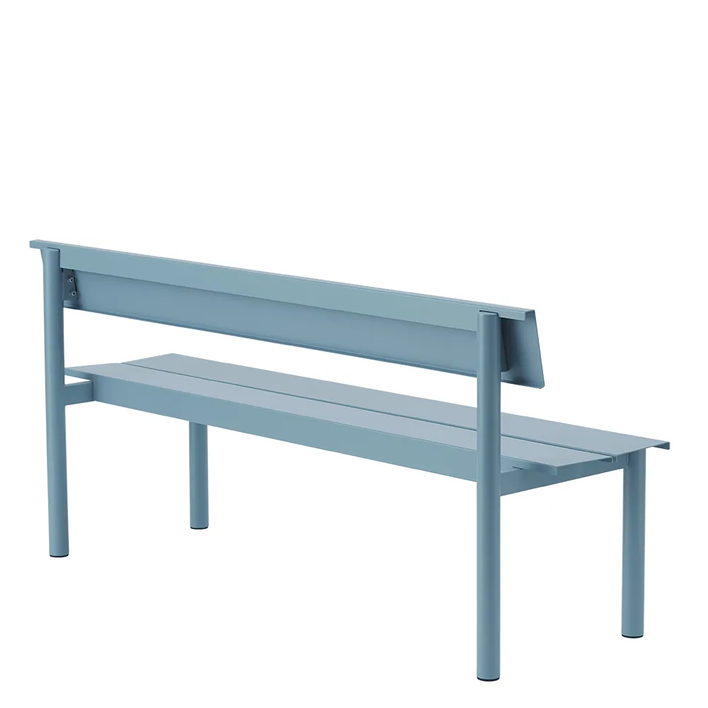 Teräspenkki 170cm Linear Steel Pale Blue