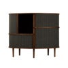 Audacious Highboard Kaappi tumma tammi/Shadow