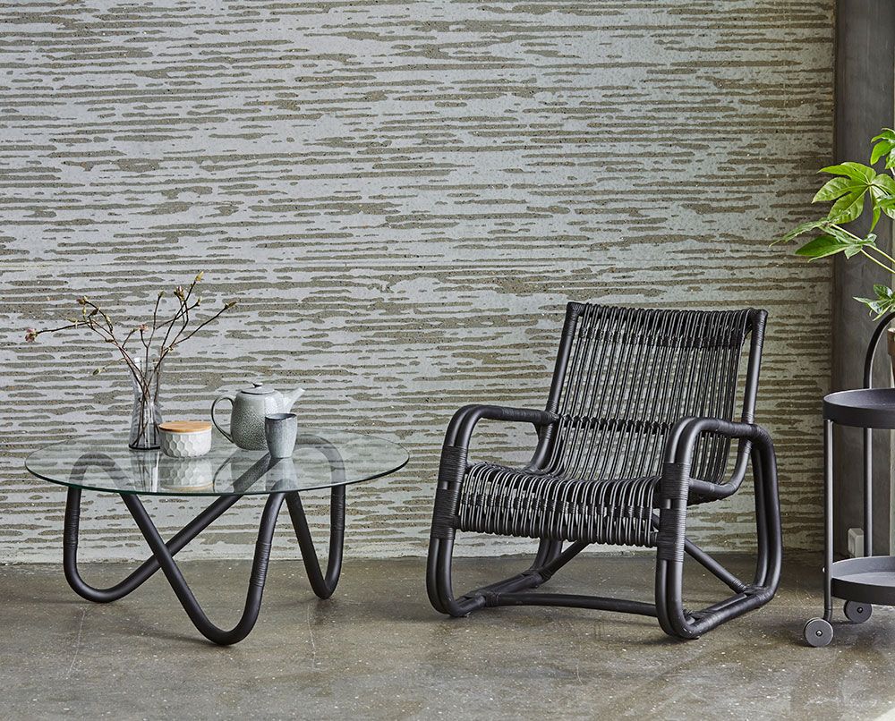 Curve nojatuoli Black