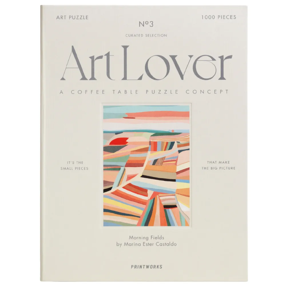  Art Lover Book palapeli - Aamupellot, 1000 kpl