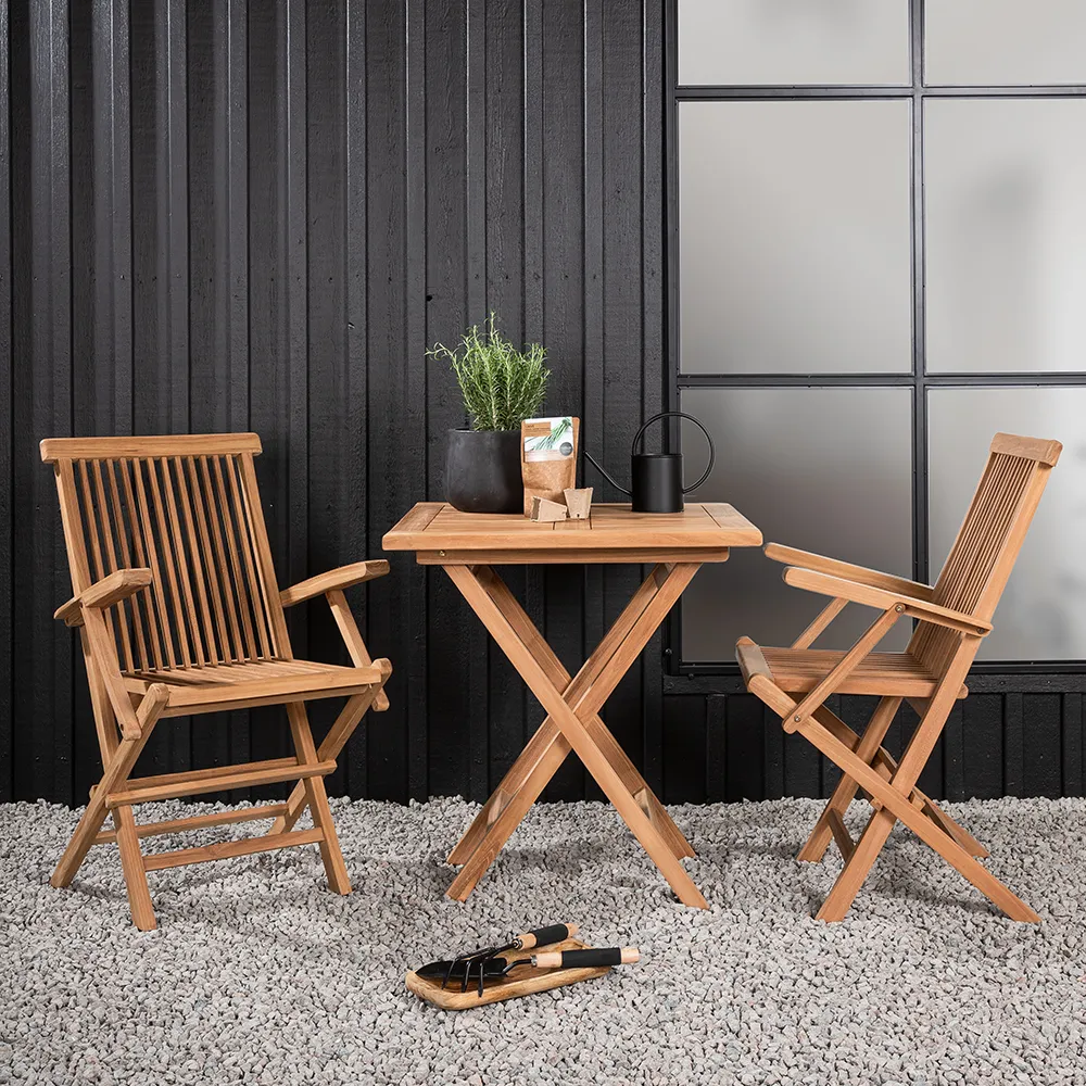 Kenya kahvipöytä 70x70 cm Teak 