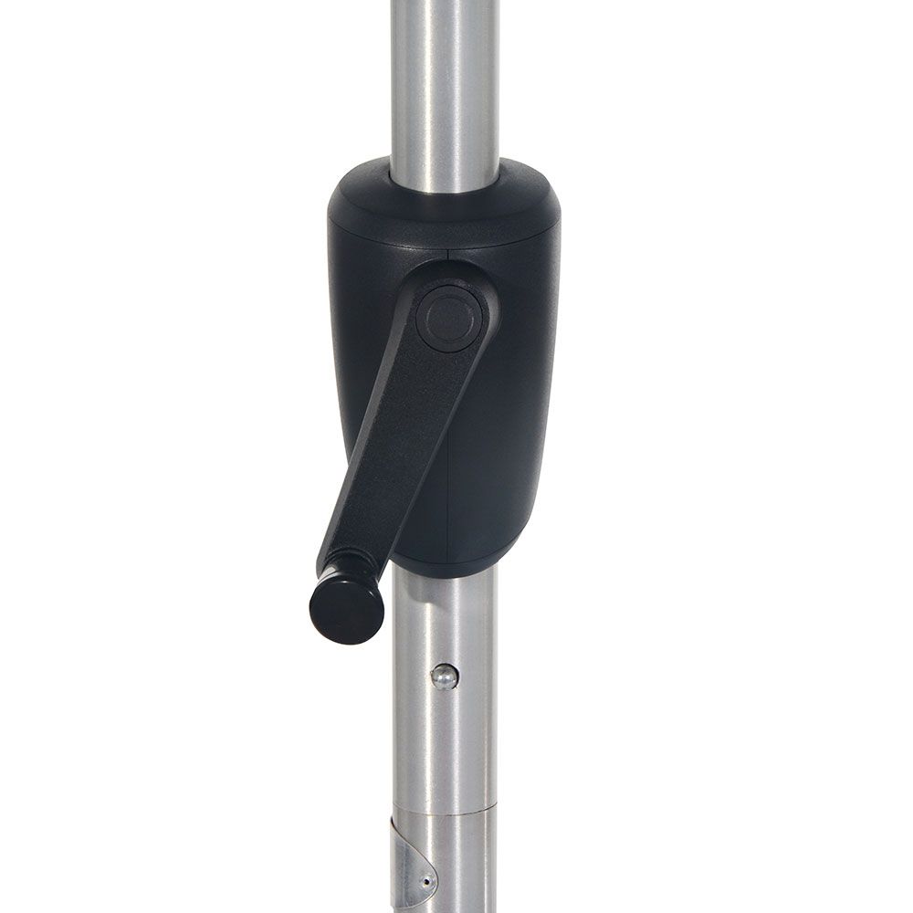 Sunshade aurinkovarjo kanssa vev Ø300 cm antrasiitti