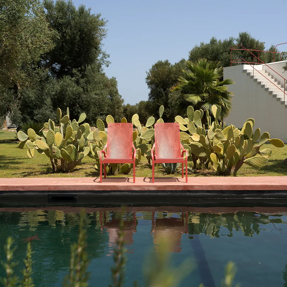 NET LOUNGE CHAIR SENAPE