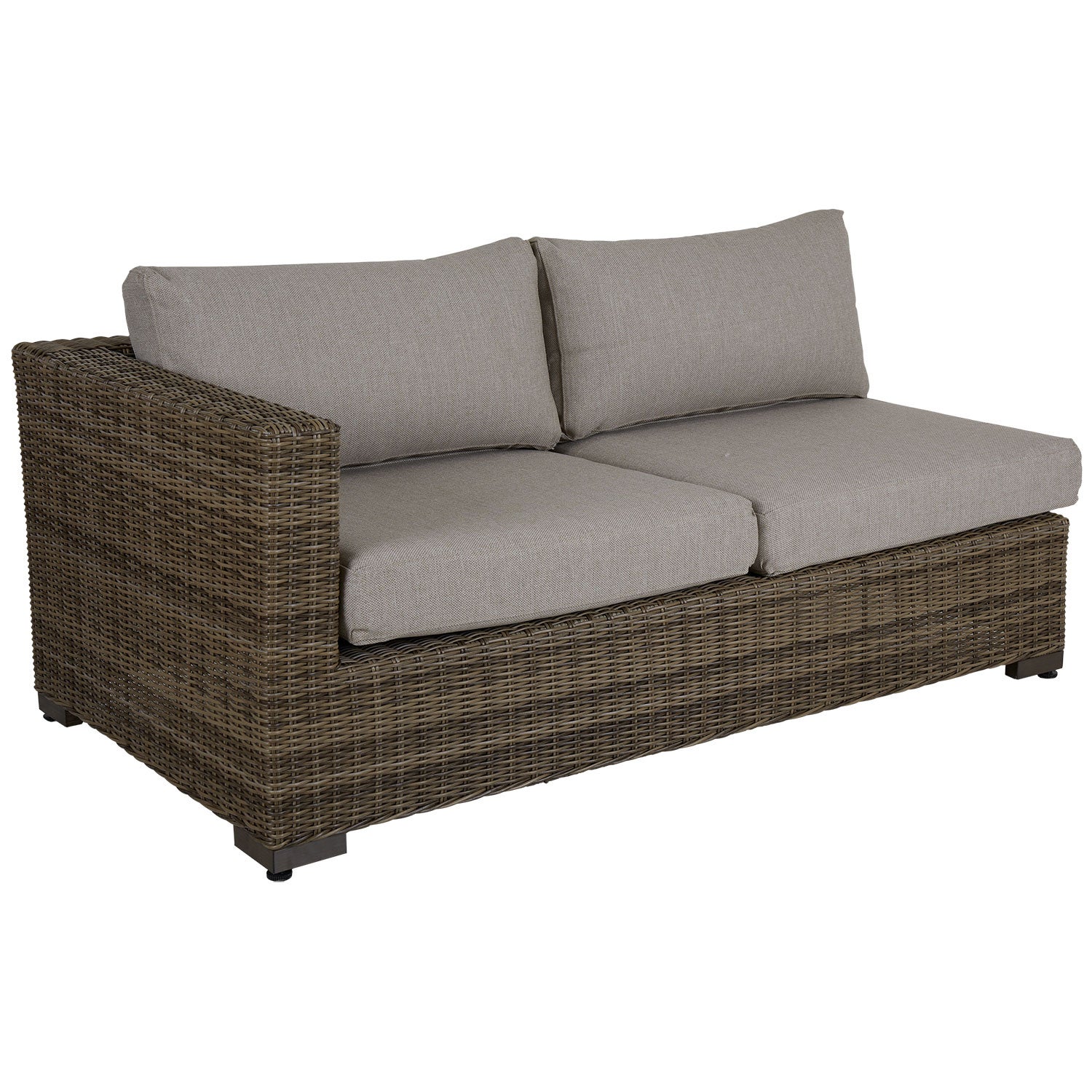 Ninja päätyosat o+V rustiikki polyrottinki sis. vettähylkivät pehmusteet Brafab