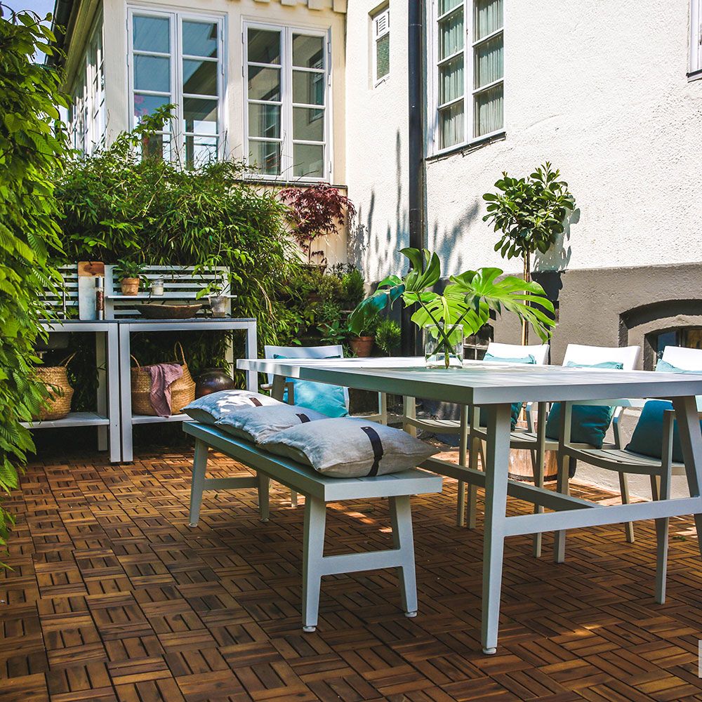 Bellac ulkokeittiö kulmaosa valkoinen Brafab