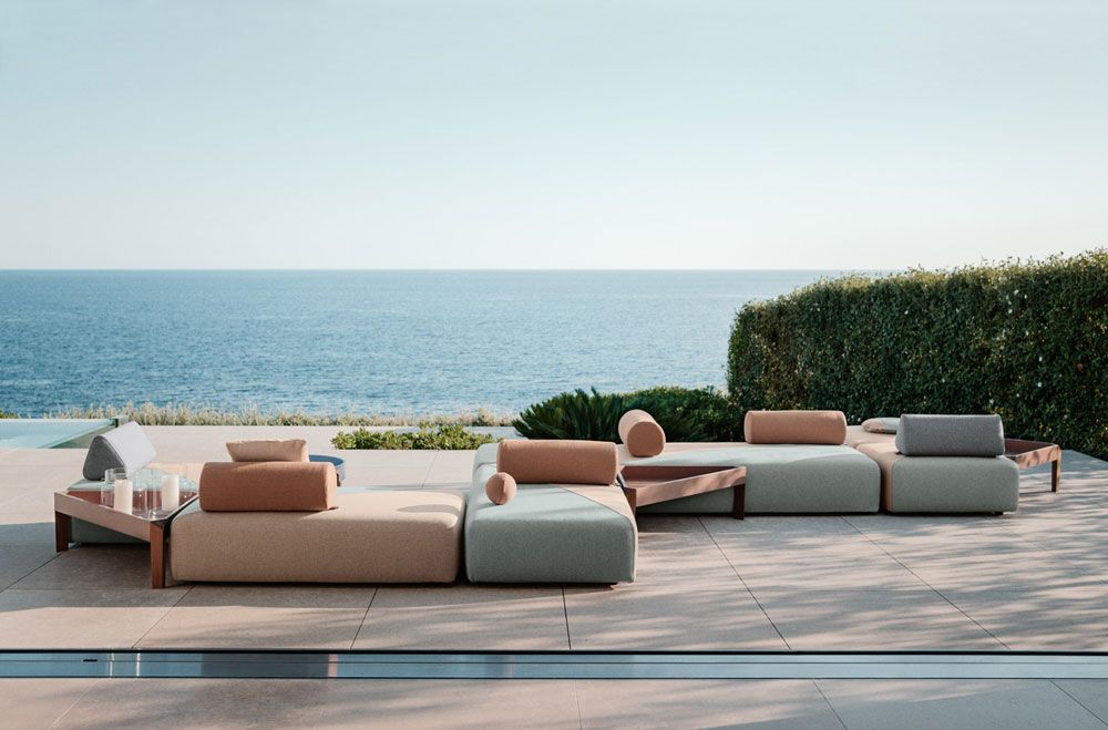 BRIXX selkänojan kolmio 664/twist dark turquise 