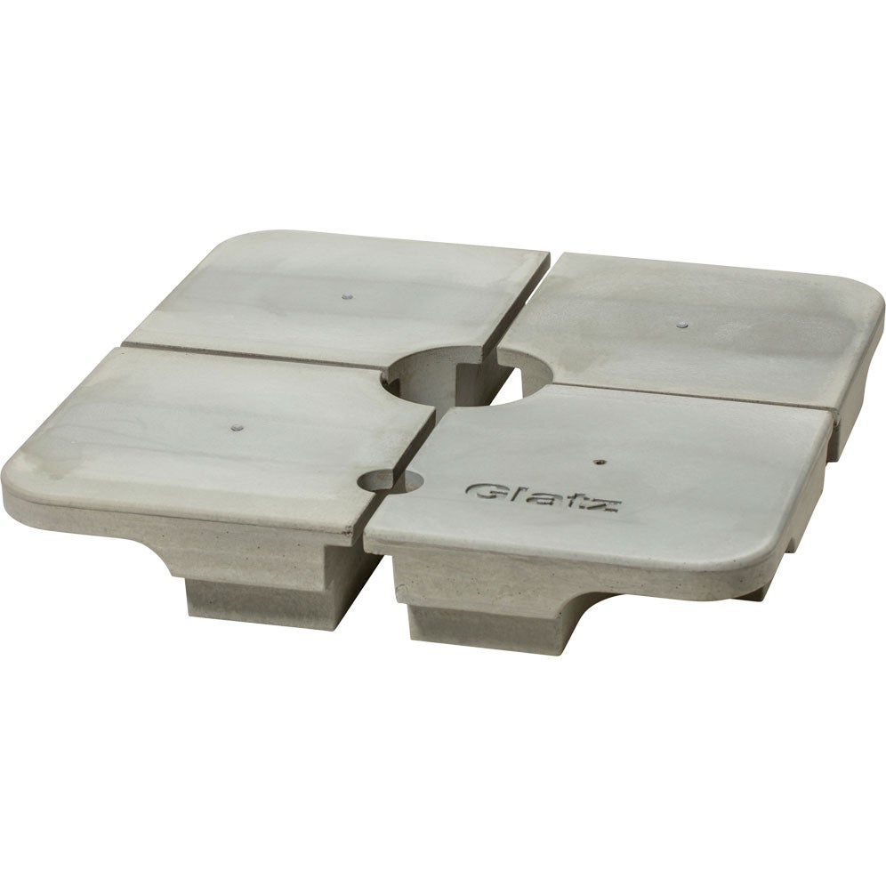 Painosarja aurinkovarjon jalalle (n. 125 kg) Glatz