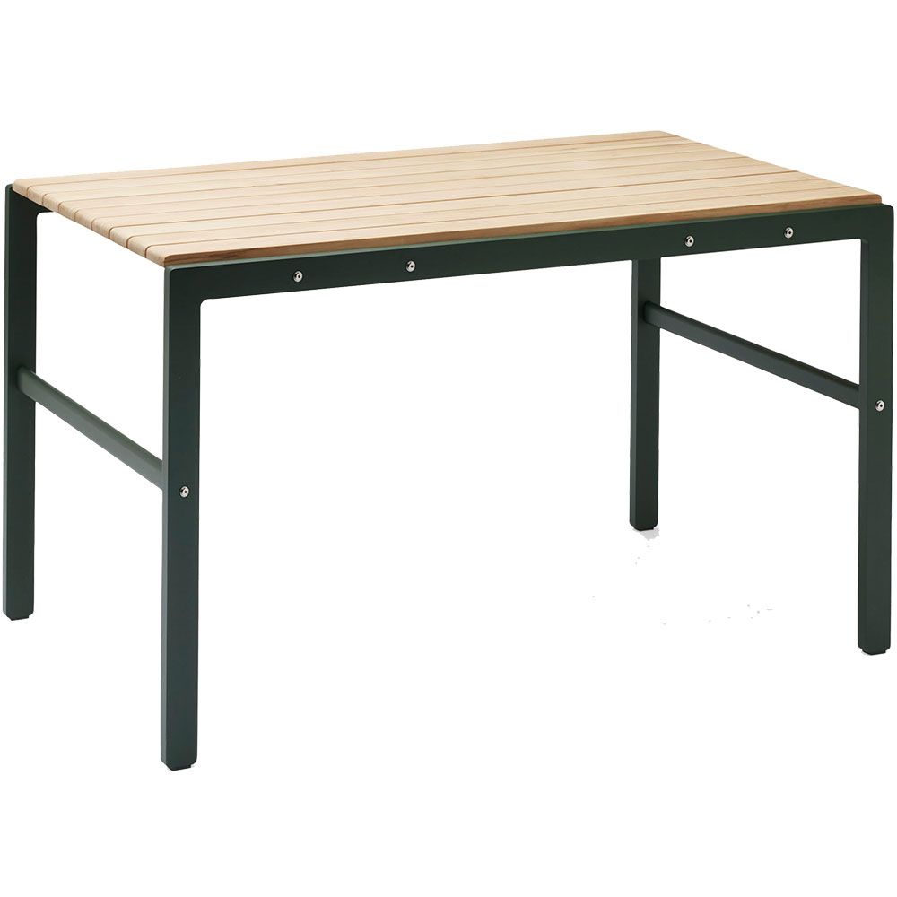 Reform pöytä 125 cm Skogsgrön/tiikki