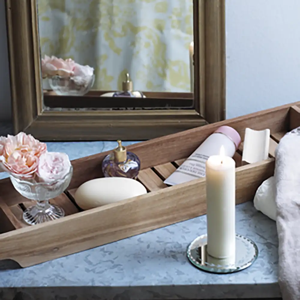 Bath Kylpyammeen tarjotin Tiikki