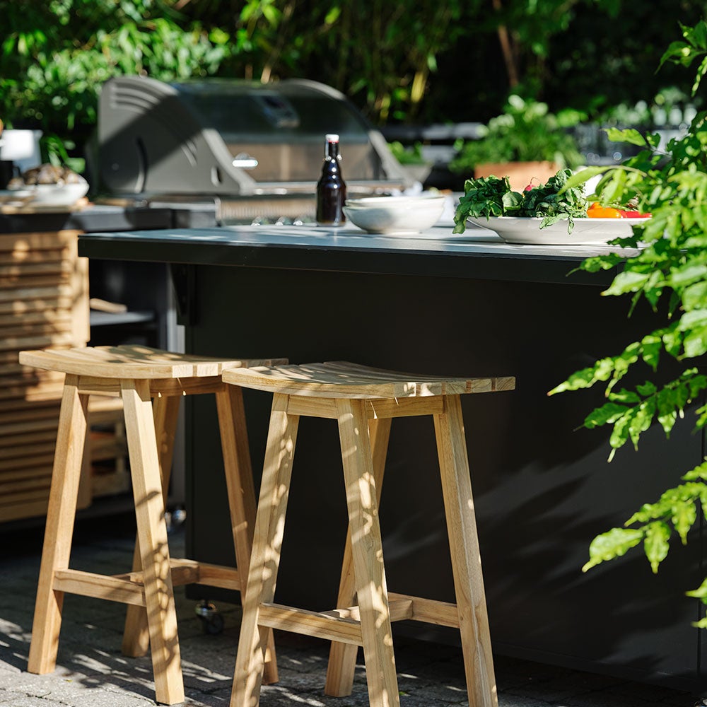 Fornax keittiöosa suuri musta/harmaa Brafab 