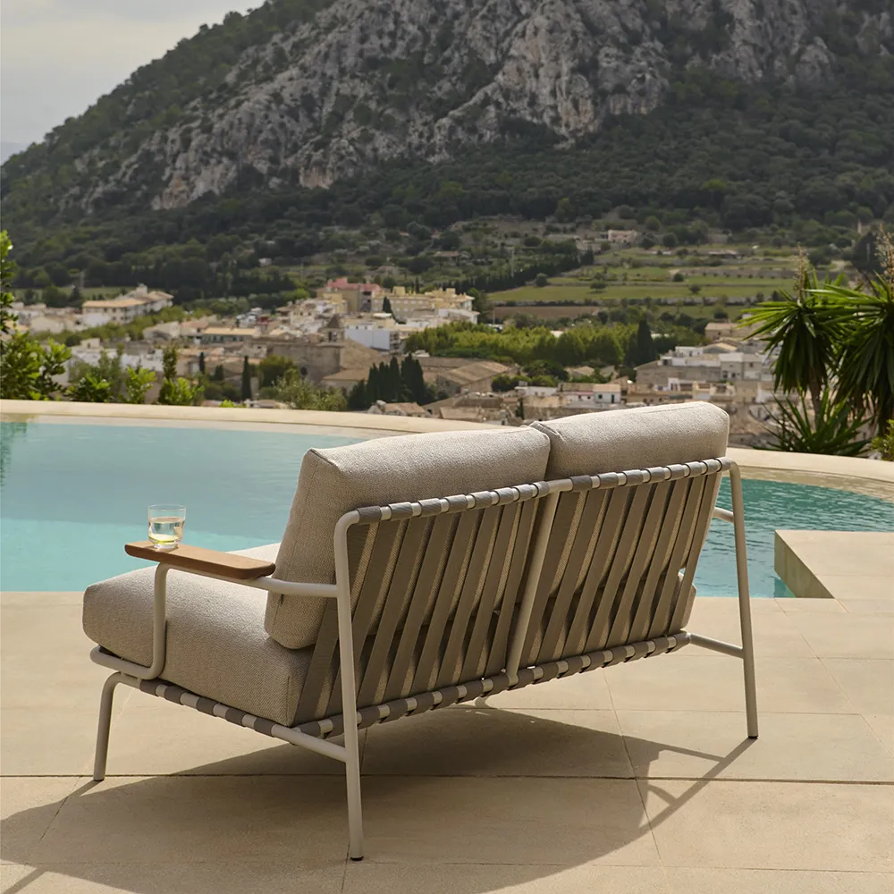 Settle 2-istuttava sohva Laze 1/Grey 